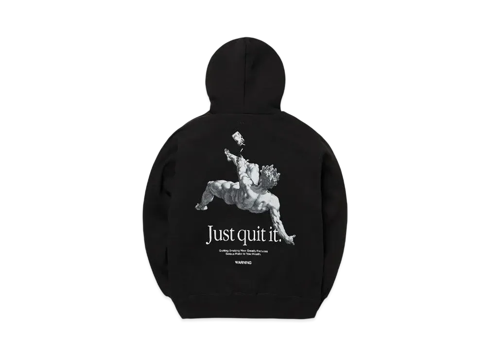FR2 Just Quit It. Hoodie "Black"