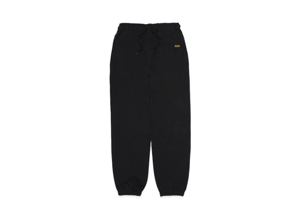 FR2 USA Cotton Small Box Logo Embroidery Sweat Pants "Black"
