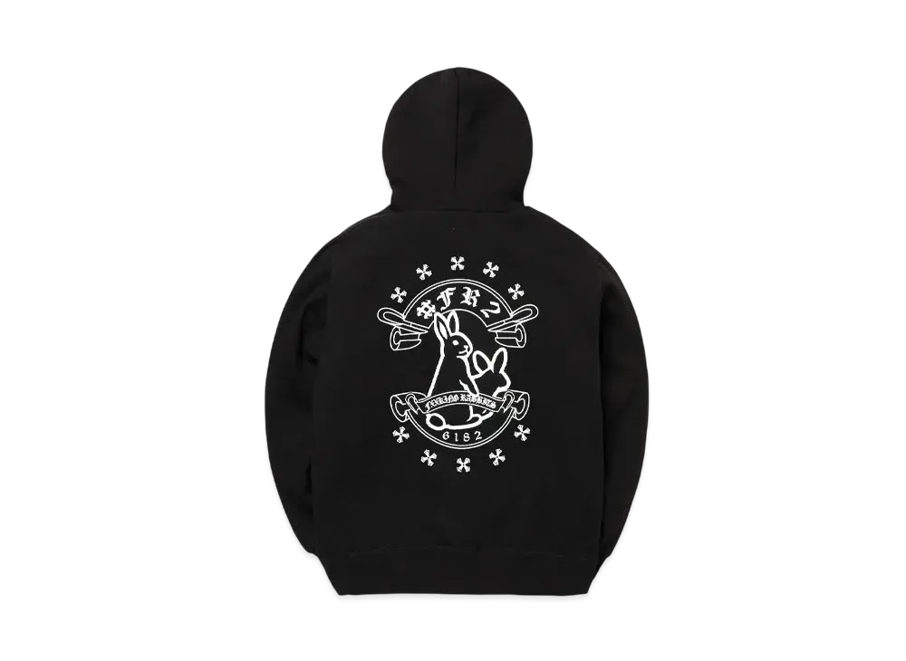 FR2 Cross Rabbits Hoodie "Black"