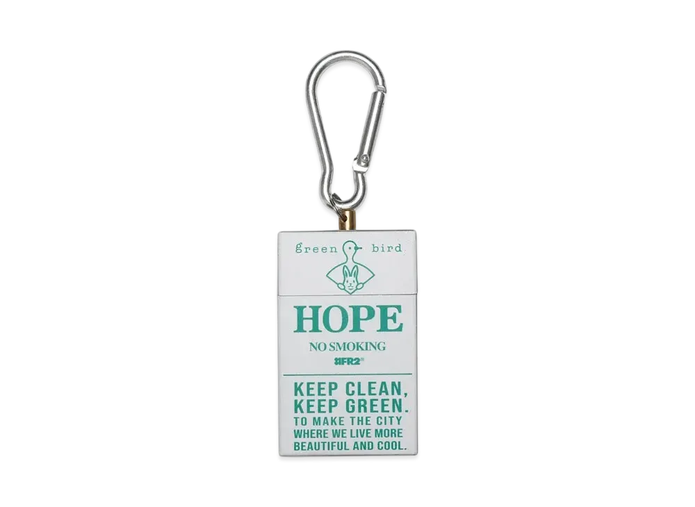 FR2 x green bird Pocket Ashtray "Green"