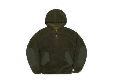 FR2 Boa Fleece Reversible Half Zip Blouson Hoodie "Khaki"