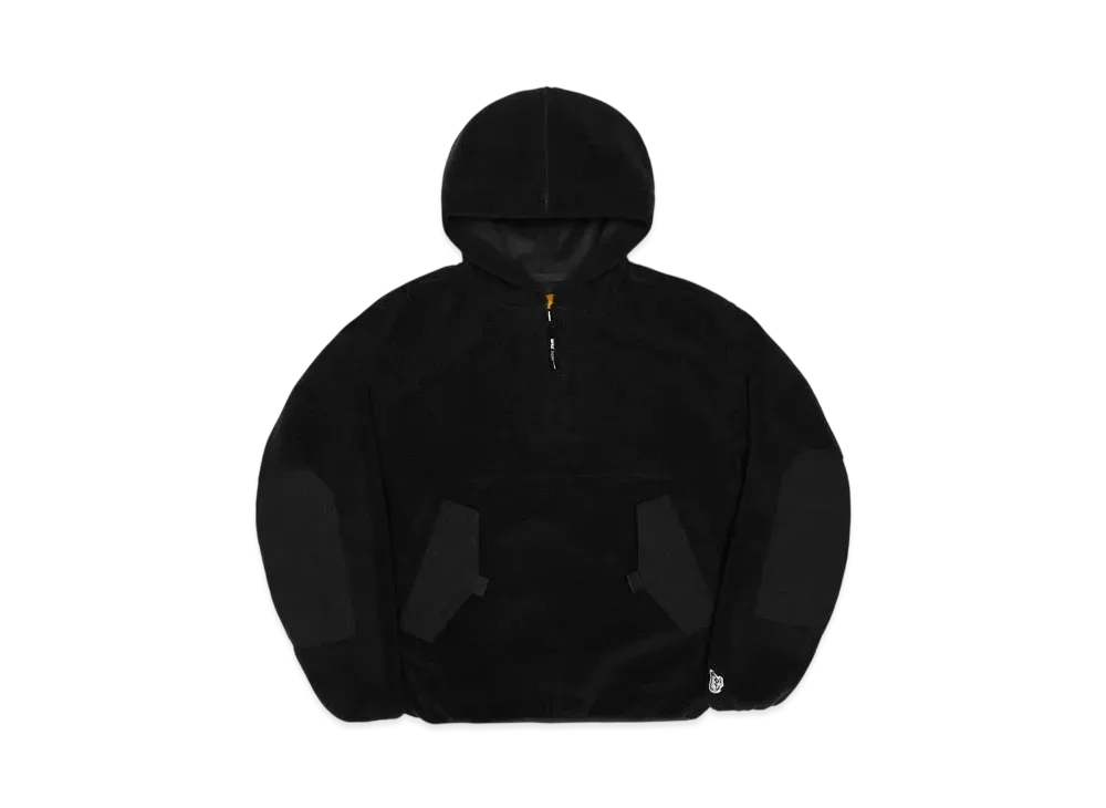 FR2 Boa Fleece Reversible Half Zip Blouson Hoodie "Black"