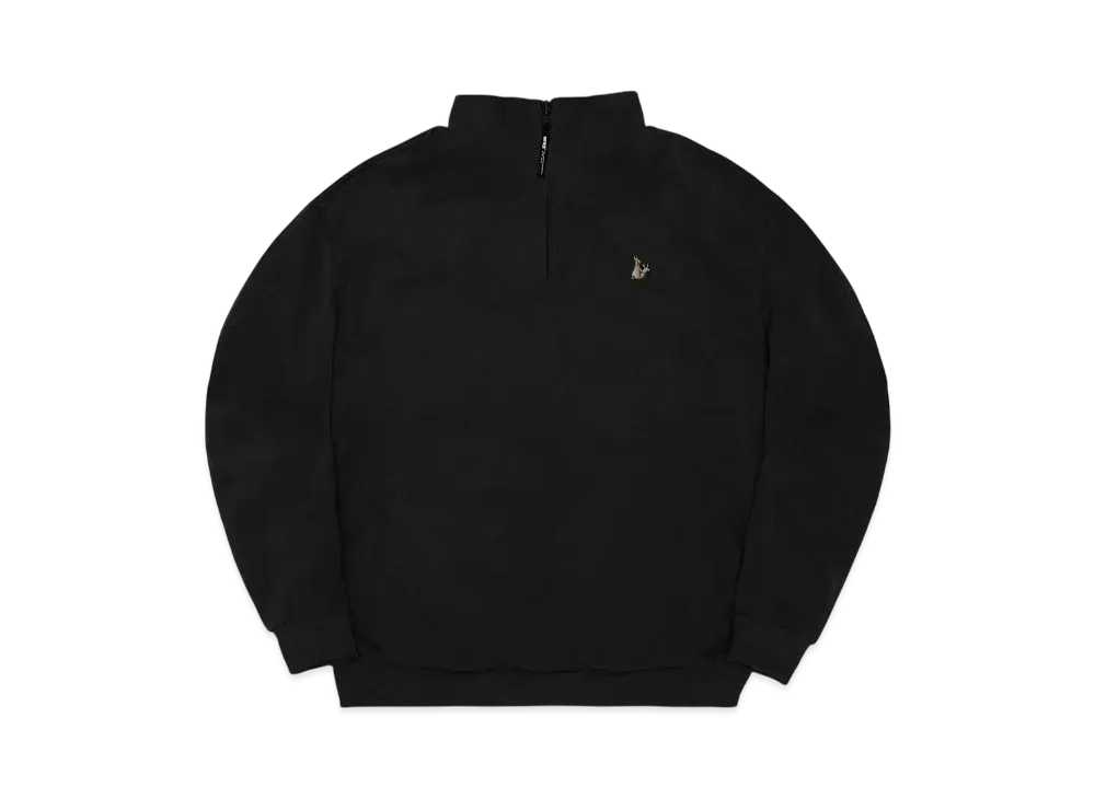 FR2 Rabbits Icon Reversible Half Zip Blouson "Black"