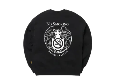 FR2 No Smoking Angel Sweatshirt "Black"