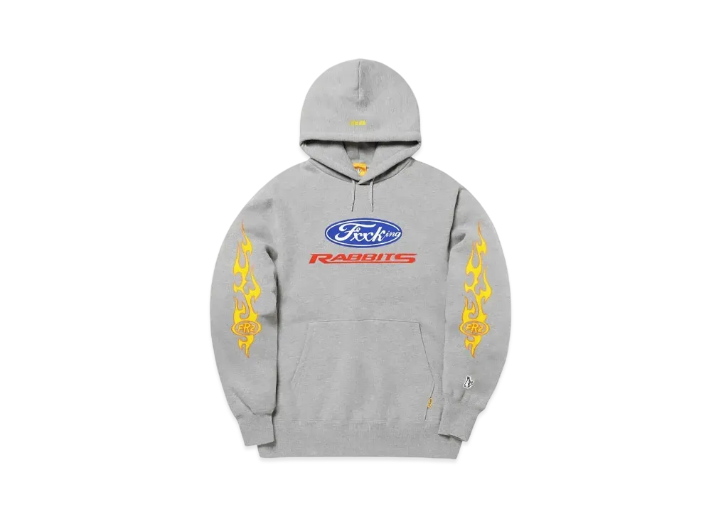 FR2 Various Fxxking Rabbits Logo Hoodie "Gray"