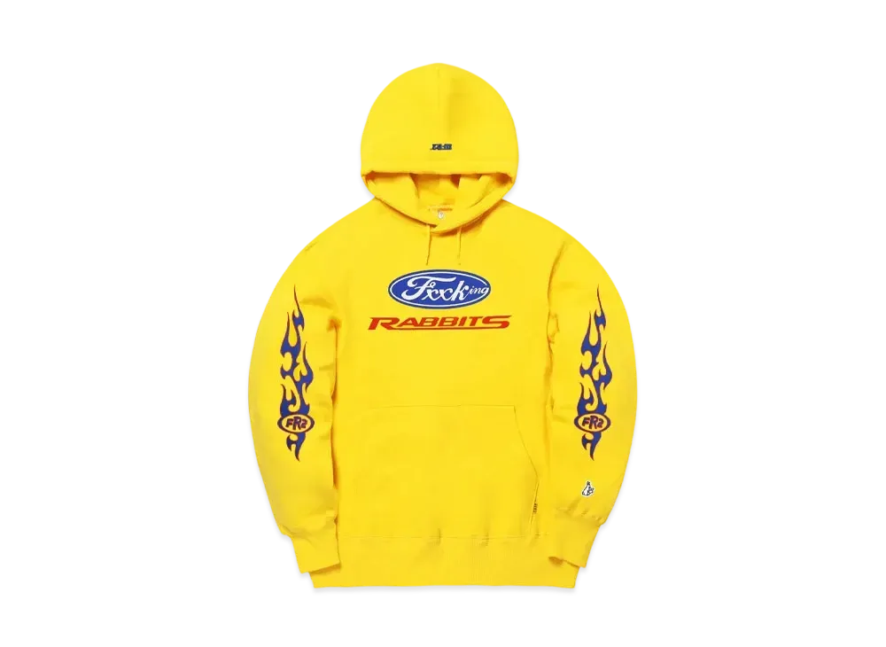 FR2 Various Fxxking Rabbits Logo Hoodie "Yellow"