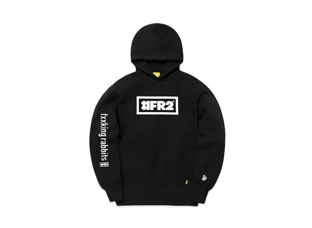 FR2 Box Logo Hoodie "Black"