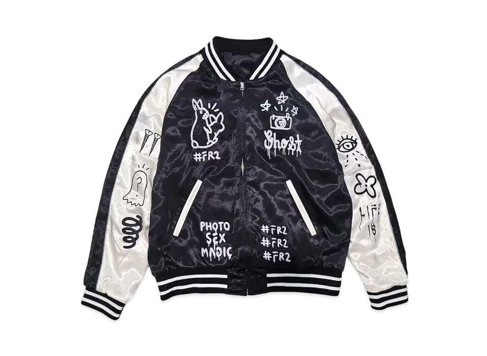 FR2 x GUCCIGHOST Sukajan "Black"