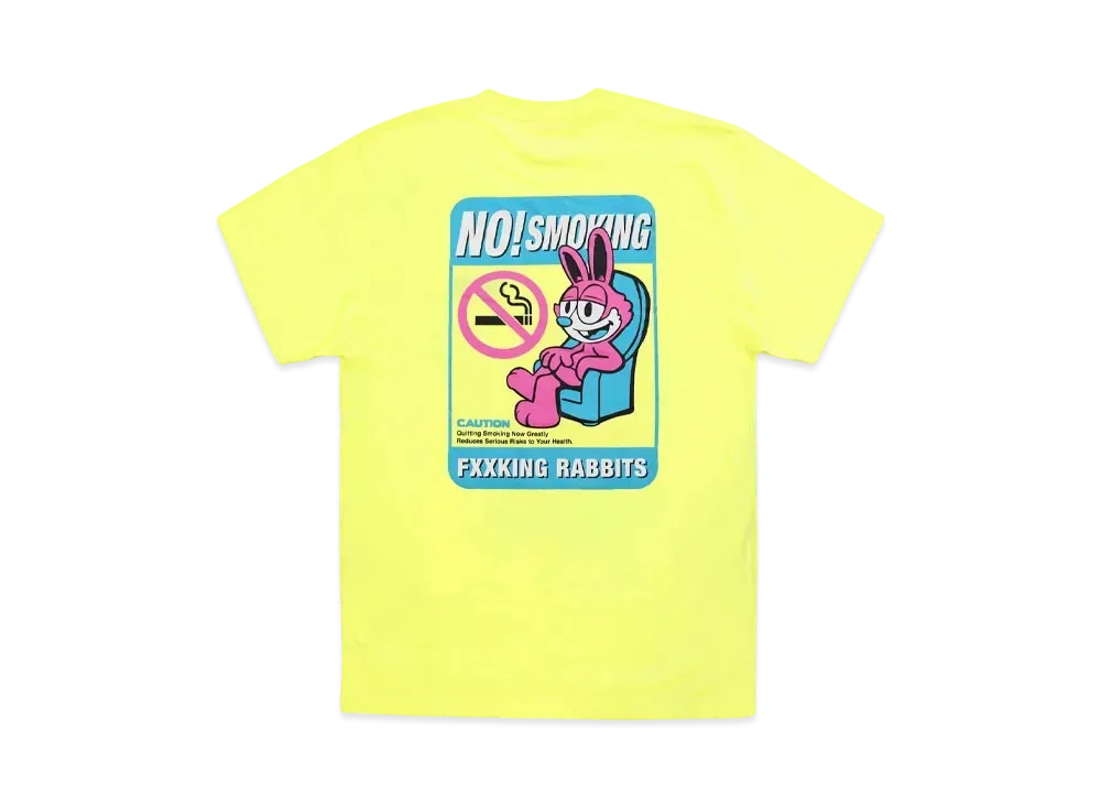 FR2 NO Smorking T-shirt "Light Yellow"