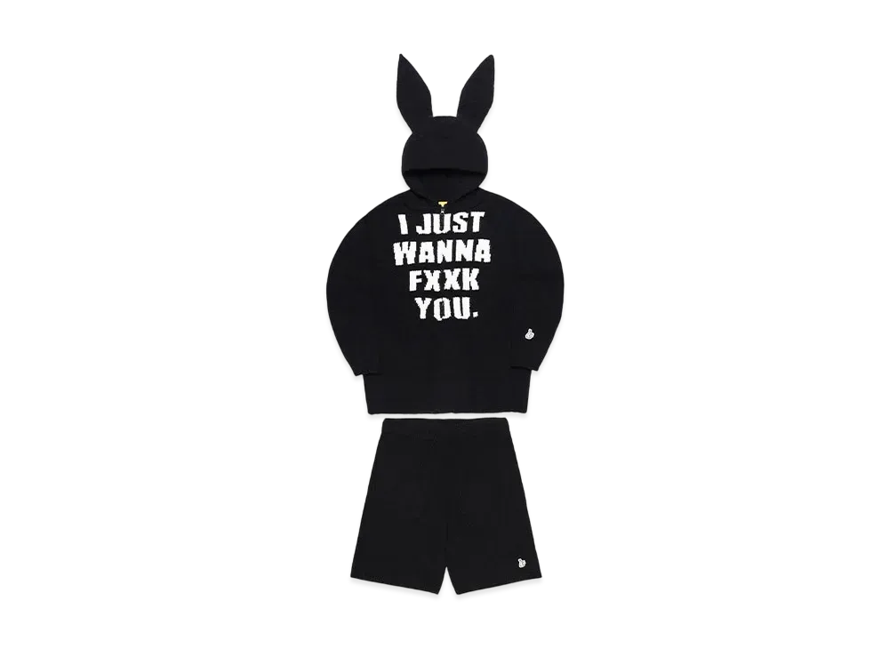 FR2 Rabbit Pajamas Setup Men "Black"