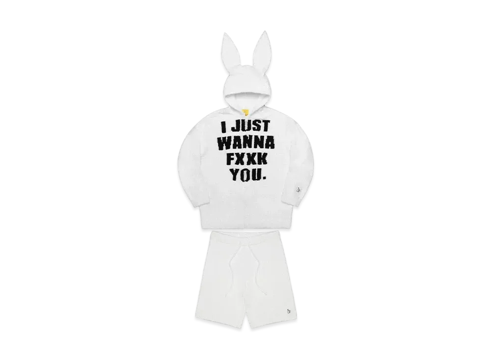 FR2 Rabbit Pajamas Setup Men "White"