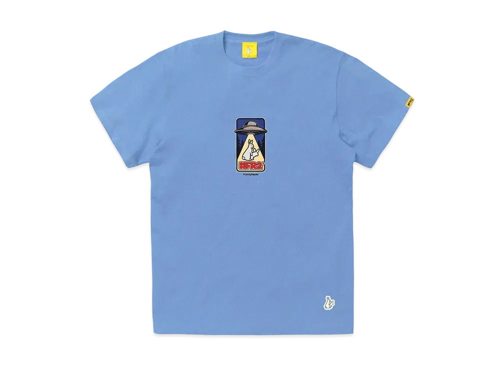 FR2 Rabbits Abducted By Ufo T-Shirt "Sax Blue"