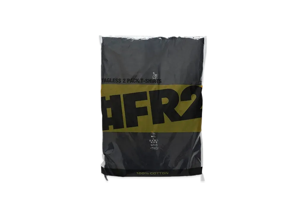 FR2 Tagless T-Shirt 2-Pack "Black"