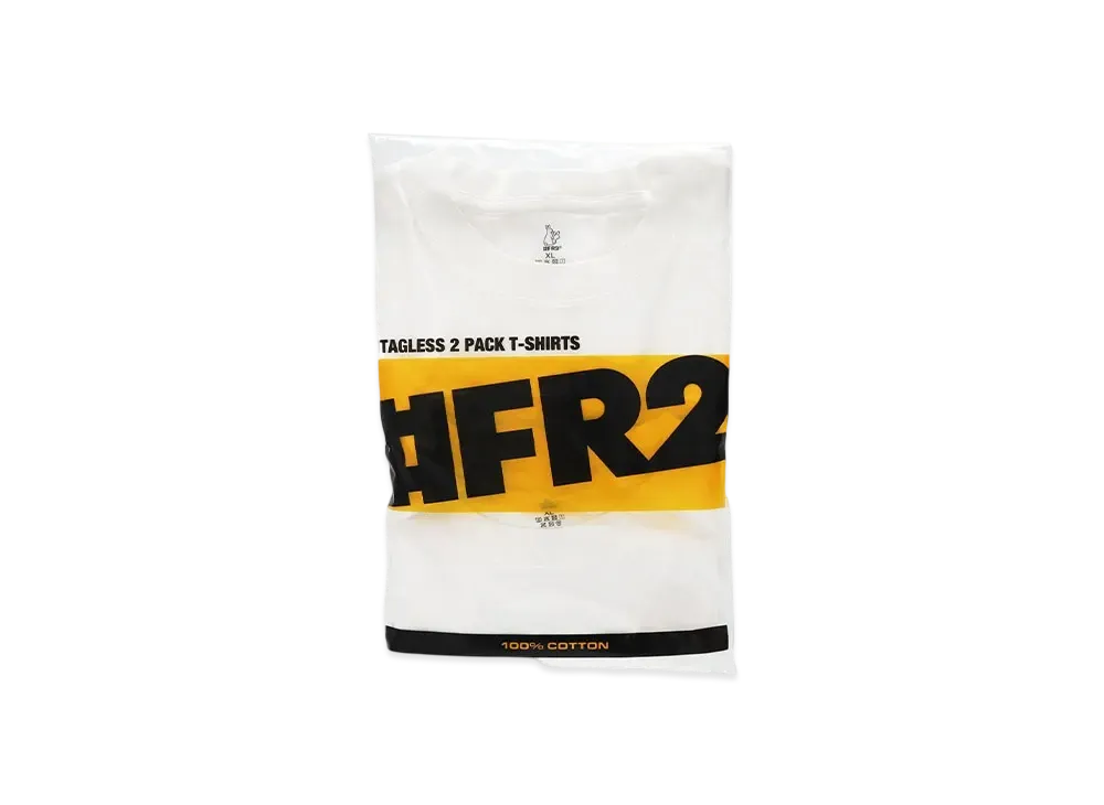 FR2 Tagless T-Shirt 2-Pack "White"
