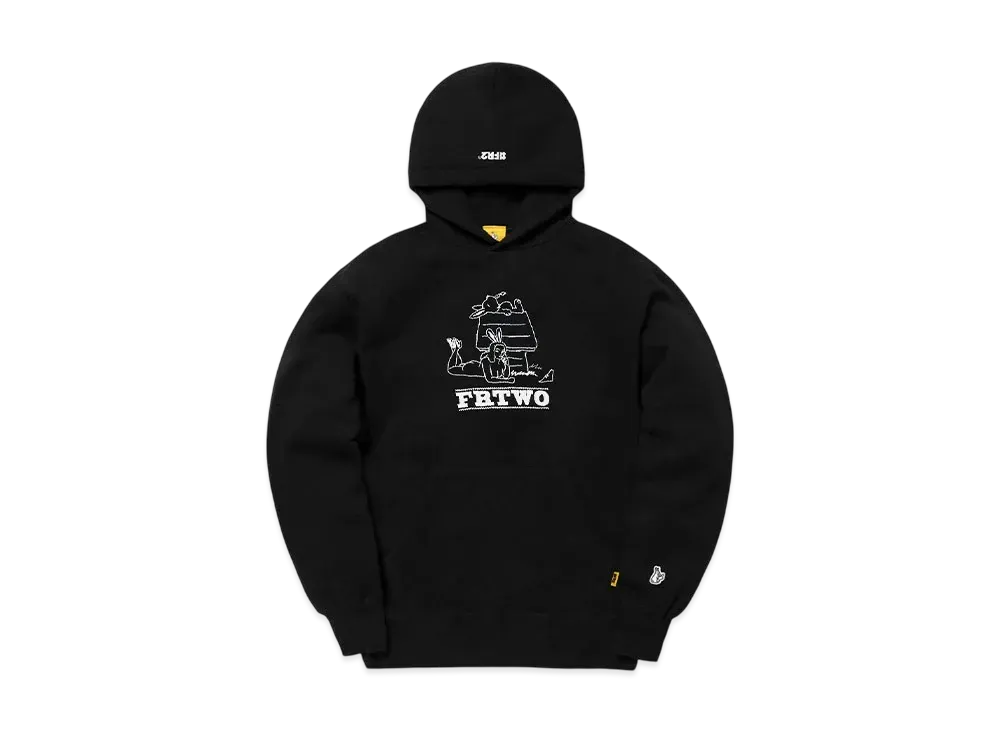 FR2 Frtwo Embroidery Hoodie "Black"