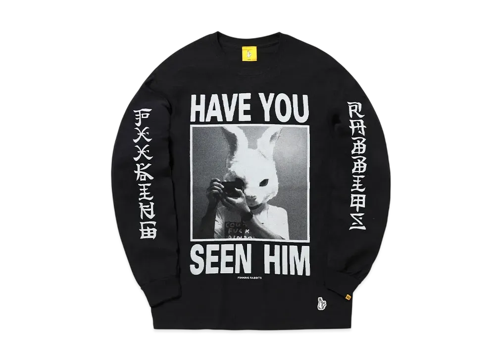 FR2 Have You Seen Him Long-Sleeve T-Shirt "Black"