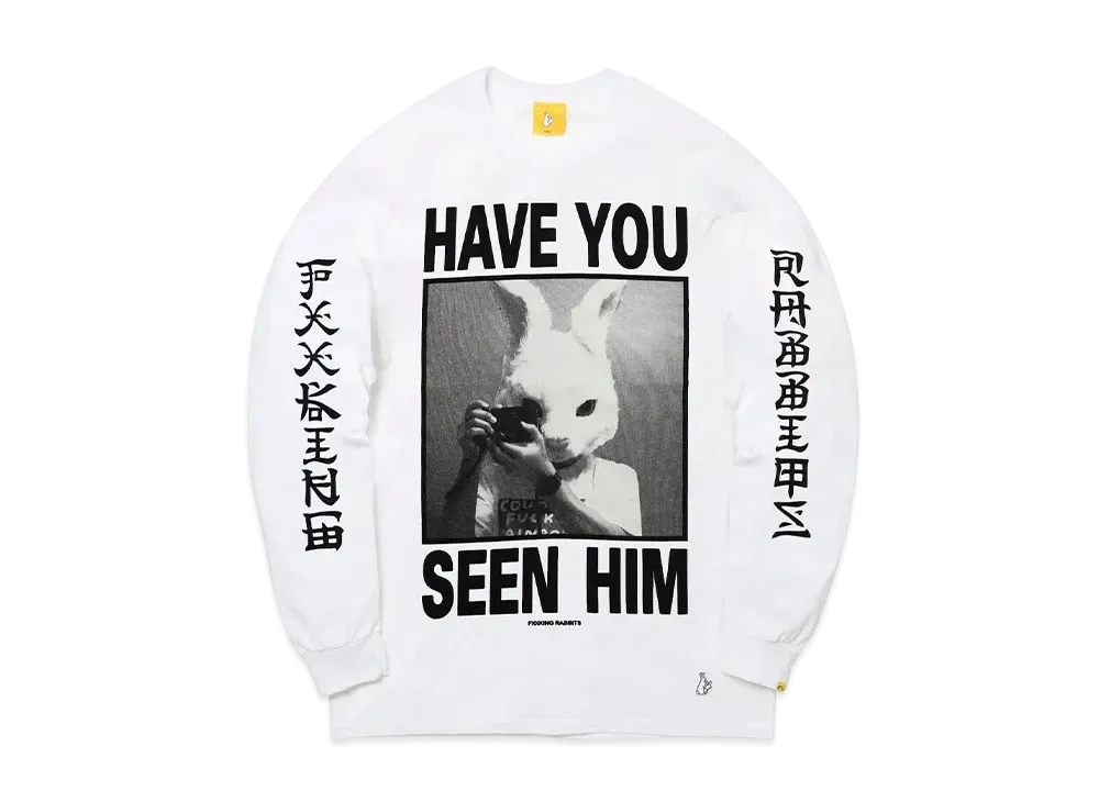 FR2 Have You Seen Him Long-Sleeve T-Shirt "White"