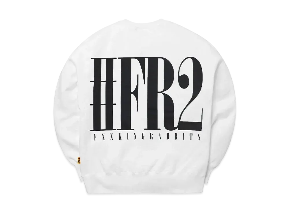 FR2 #Fr2 Big Logo Sweatshirt "White"
