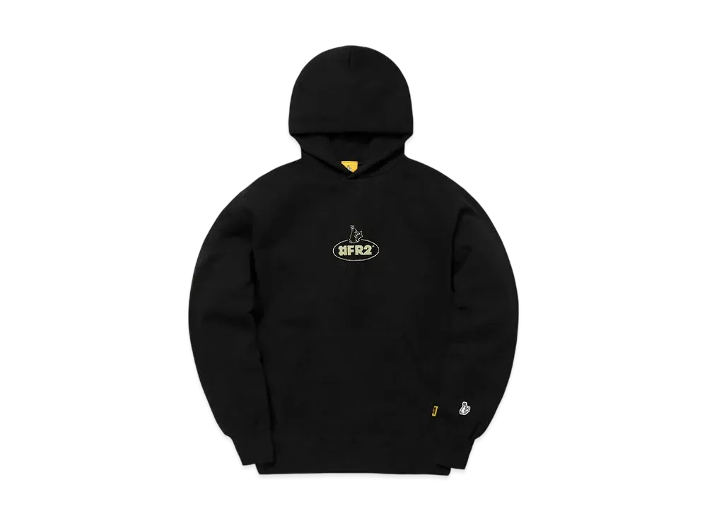 FR2 #Fr2 Oval Icon Hoodie "Black"