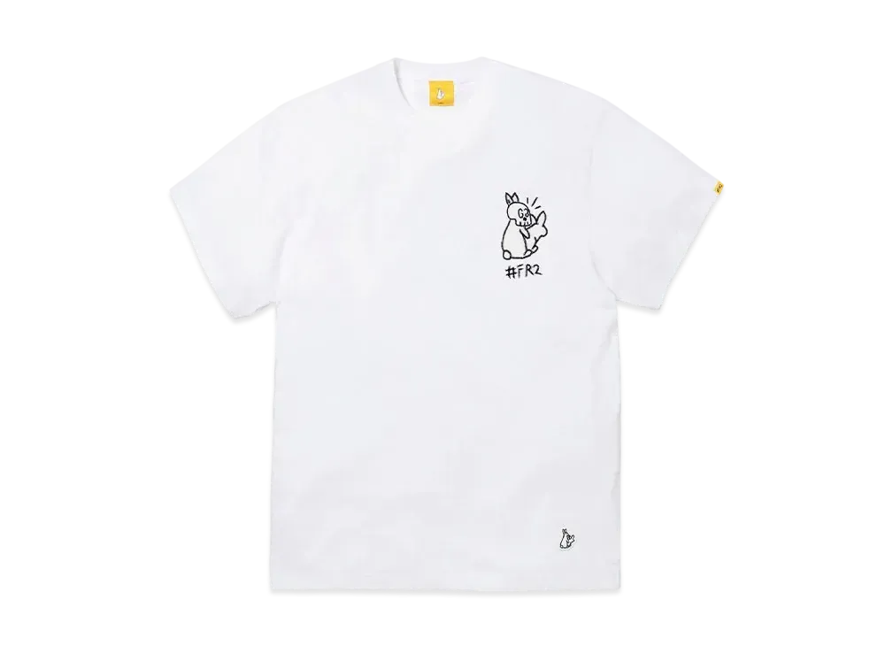 FR2 Trevor Andrew Aka Guccighost #Fr2 Embroidery T-Shirt "White"