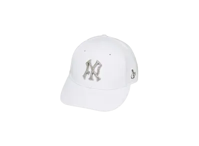 FR2 Fr Logo Rhinestone Cap "White"
