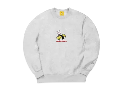 FR2 Embroidery Egg Sushi Rabbit Sweatshirt "Ash"