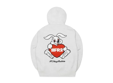 FR2 Heart Rabbit Hoodie "Ash"