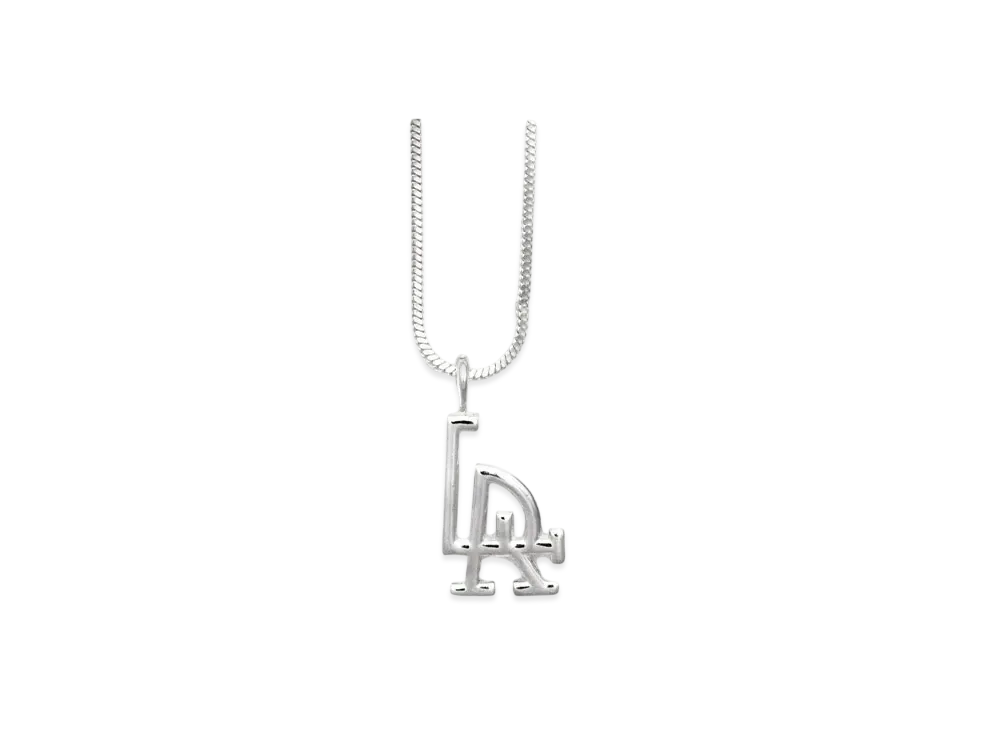 FR2 x Needis Collaboration With #Fr2 La Type Necklace "Silver"