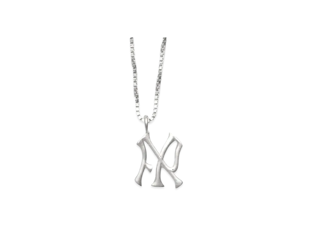 FR2 x Needis Collaboration With #Fr2 Ny Type Necklace "Silver"
