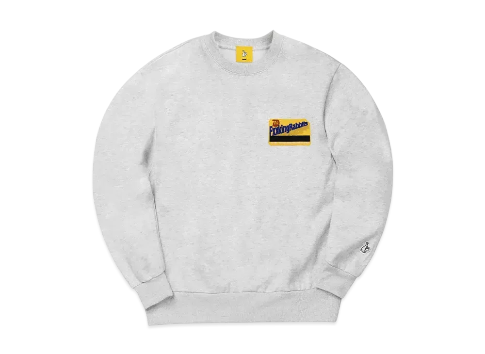 FR2 Rta Subway Card Sweatshirt "Ash"