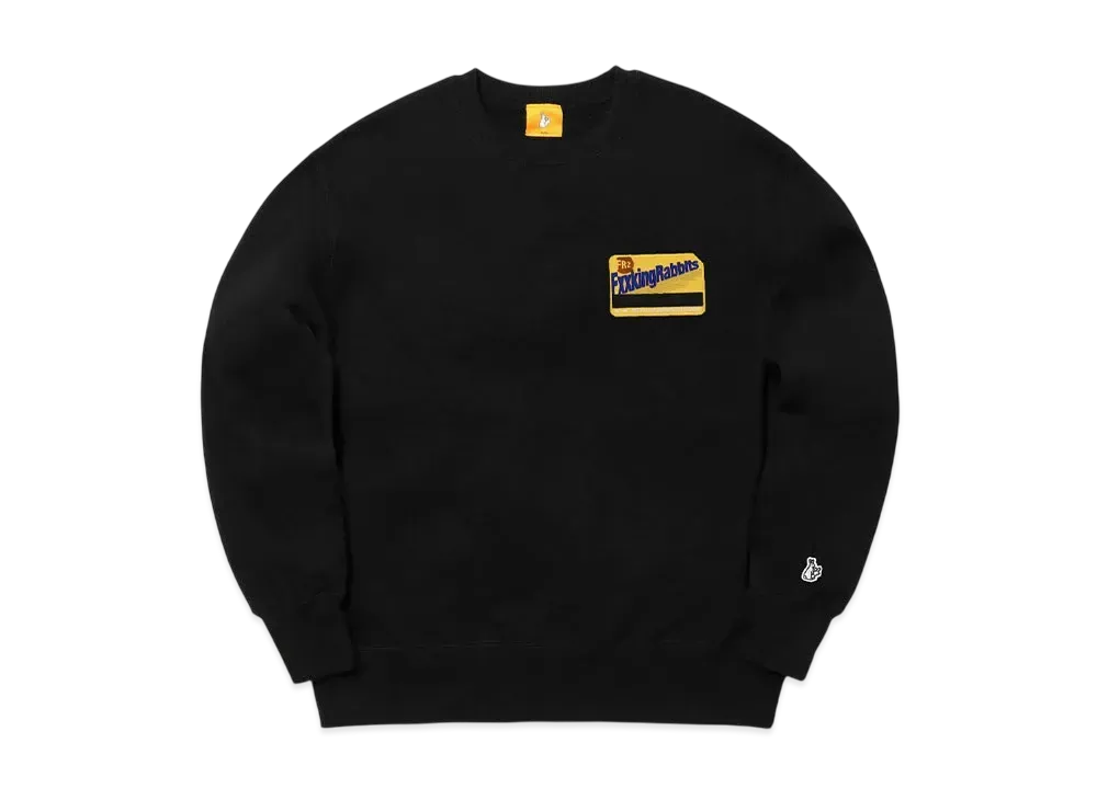 FR2 Rta Subway Card Sweatshirt "Black"