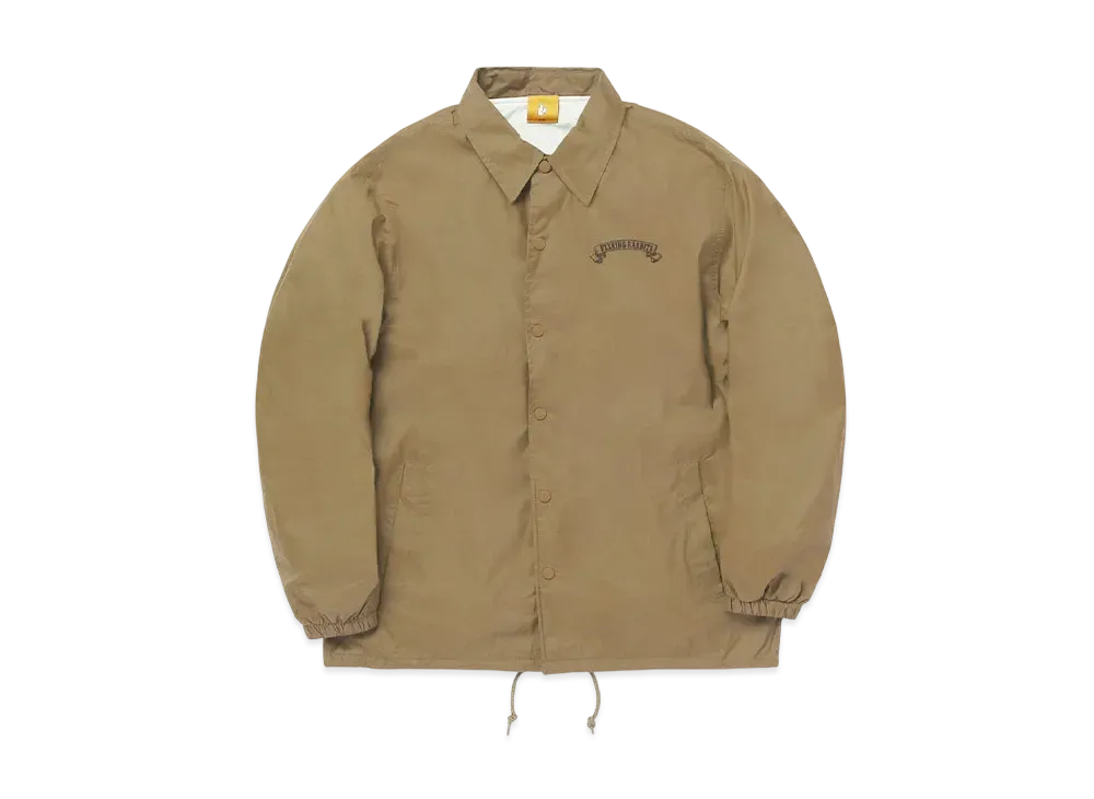 FR2 Rabbit Jesus Nylon Coach Jacket "Brown"