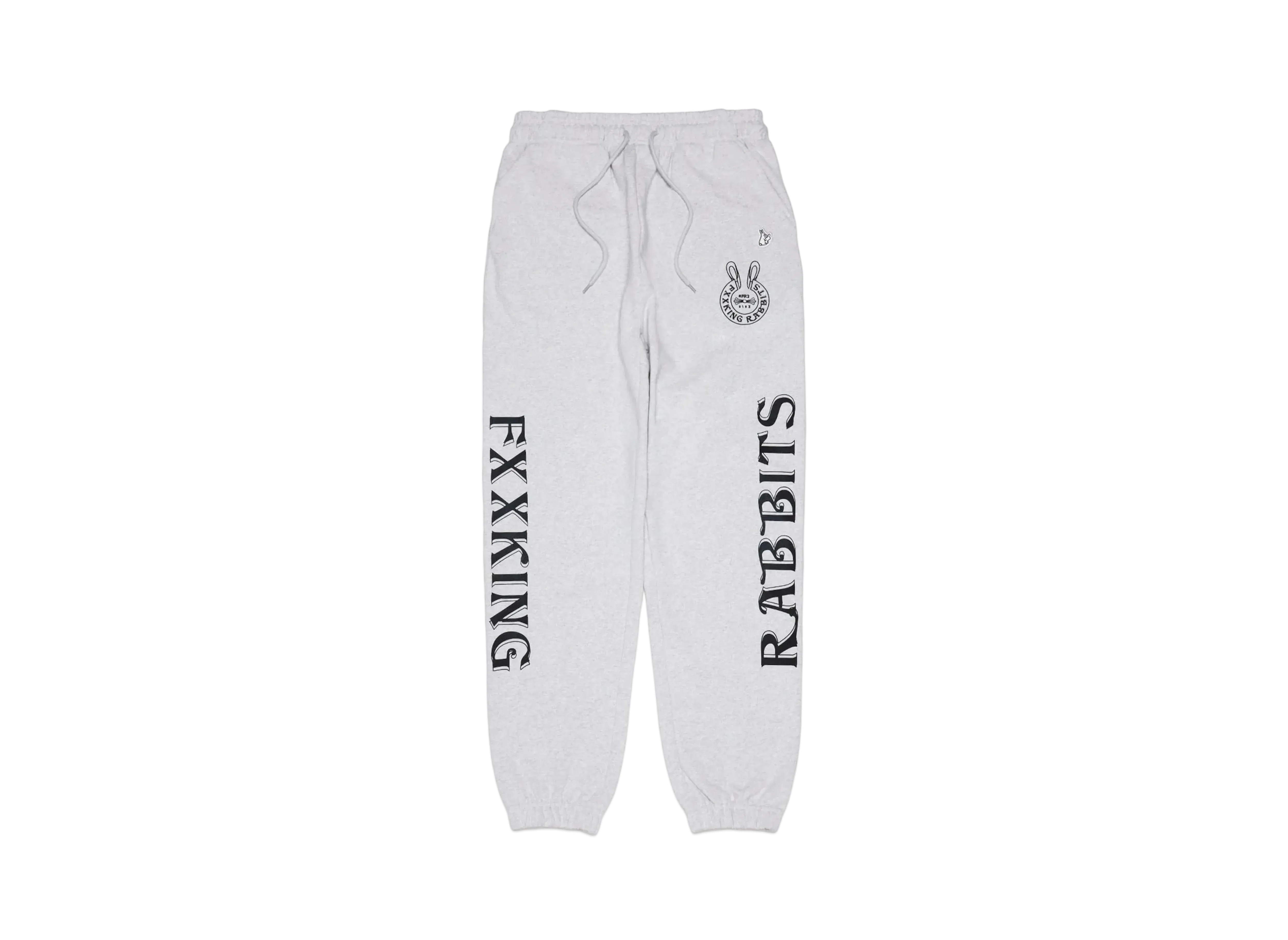 FR2 Embroidery Logo within Face Outline Sweat Pants "Ash"