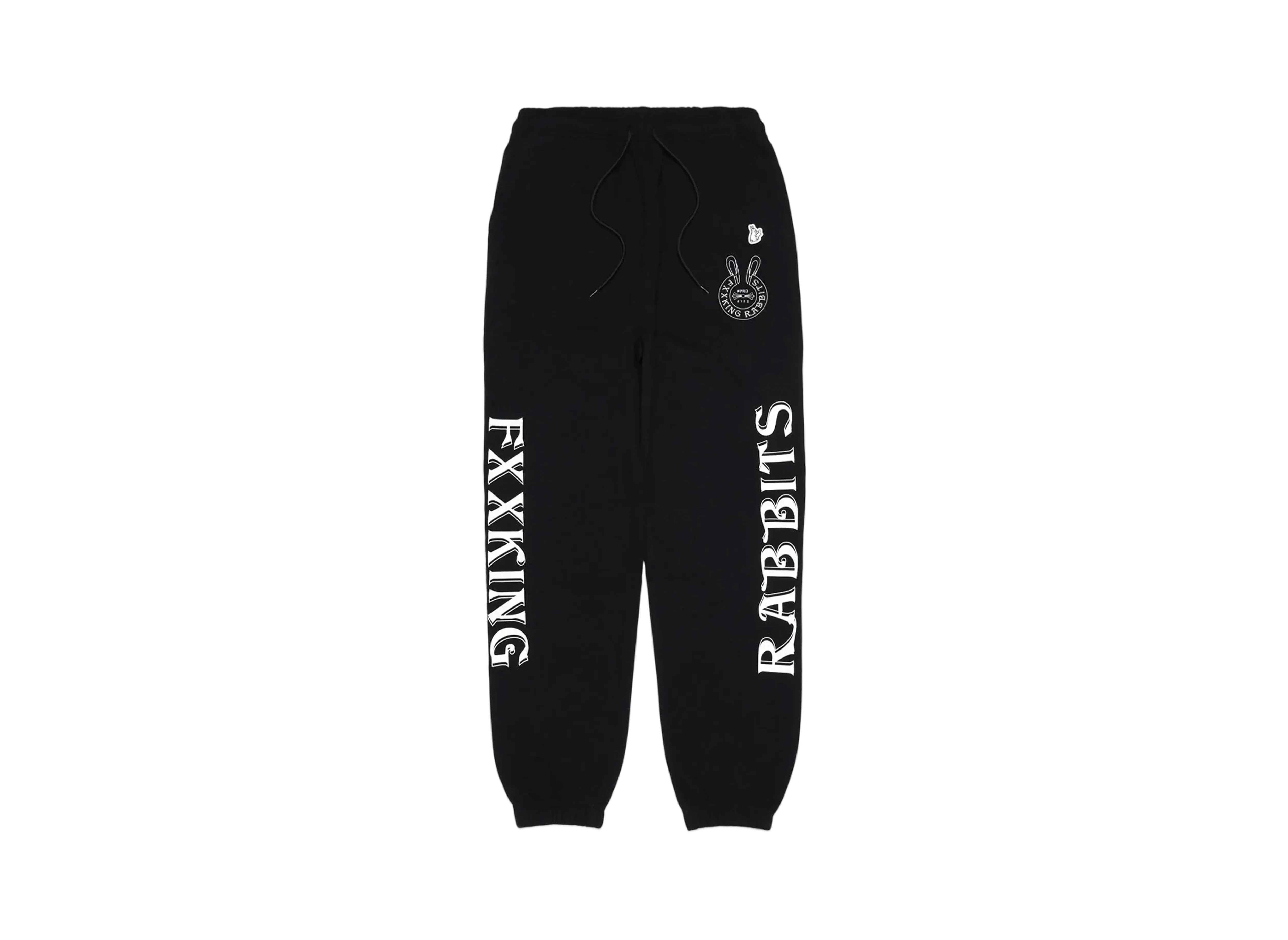 FR2 Embroidery Logo within Face Outline Sweat Pants "Black"