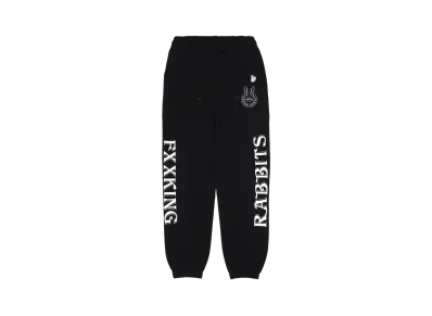 FR2 Embroidery Logo within Face Outline Sweat Pants "Black"
