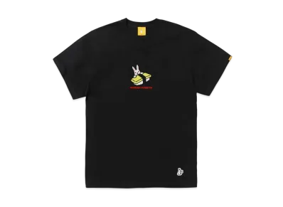 FR2 Embroidery Egg Sushi Rabbit T-Shirt "Black"