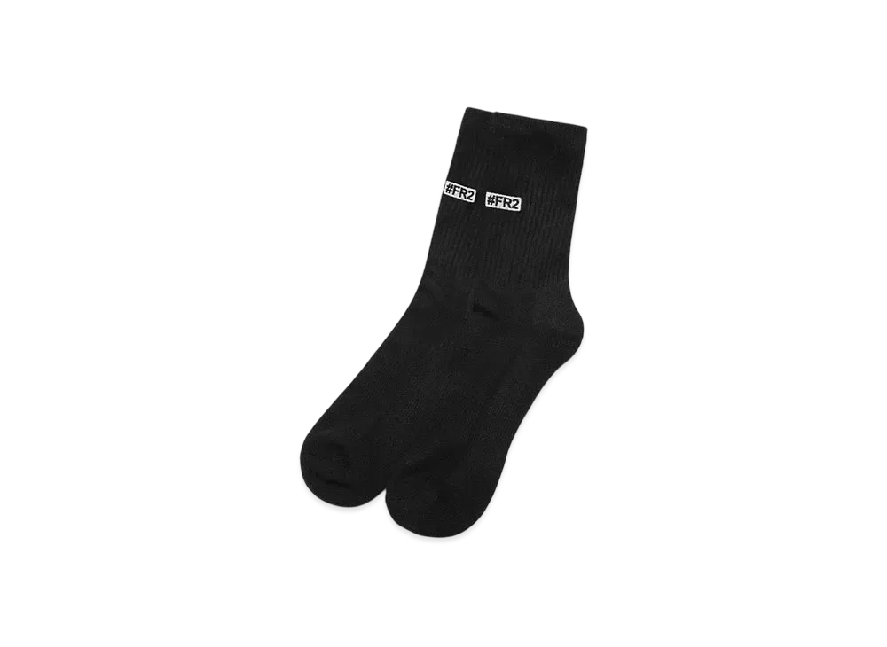 FR2 Box Logo Socks "Black"