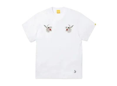 FR2 Embroidery Souvenir T-Shirt "White"