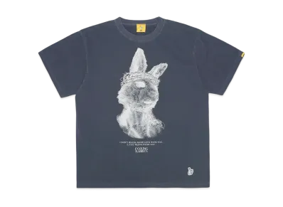 FR2 Rabbit Jesus Garment Dye T-Shirt "Navy"