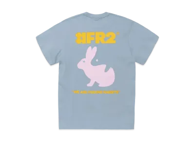 FR2 Trick Art Rabbit T-Shirt "Blue"
