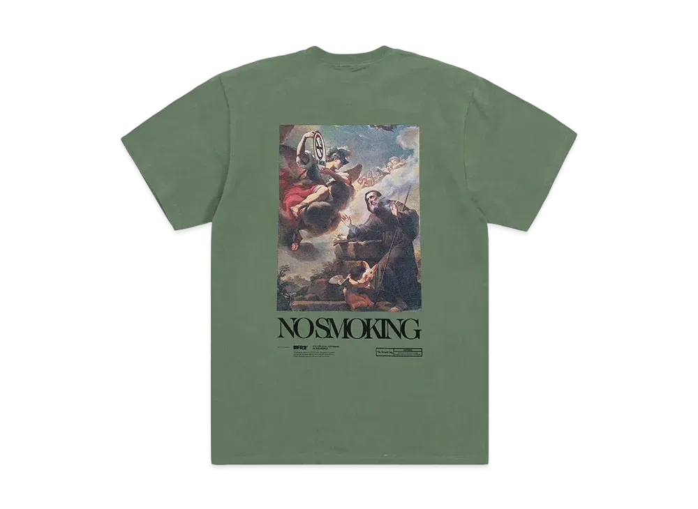FR2 No Smoking Art T-Shirt "Green"