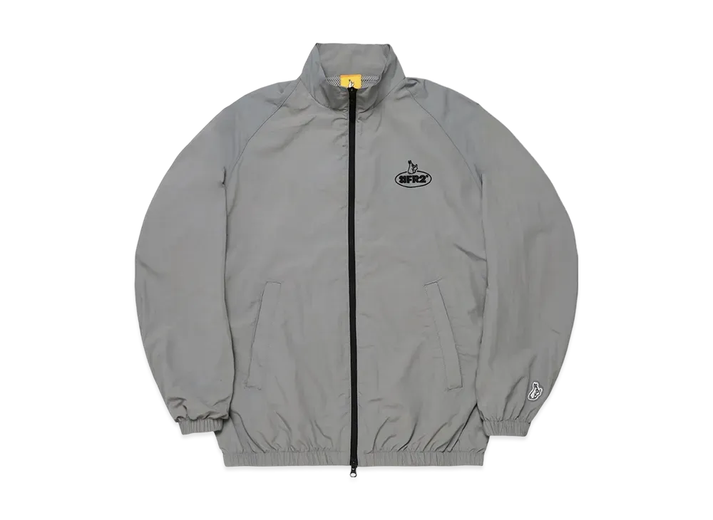 FR2 #FR2 Oval Icon Nylon Training Jacket "Gray"