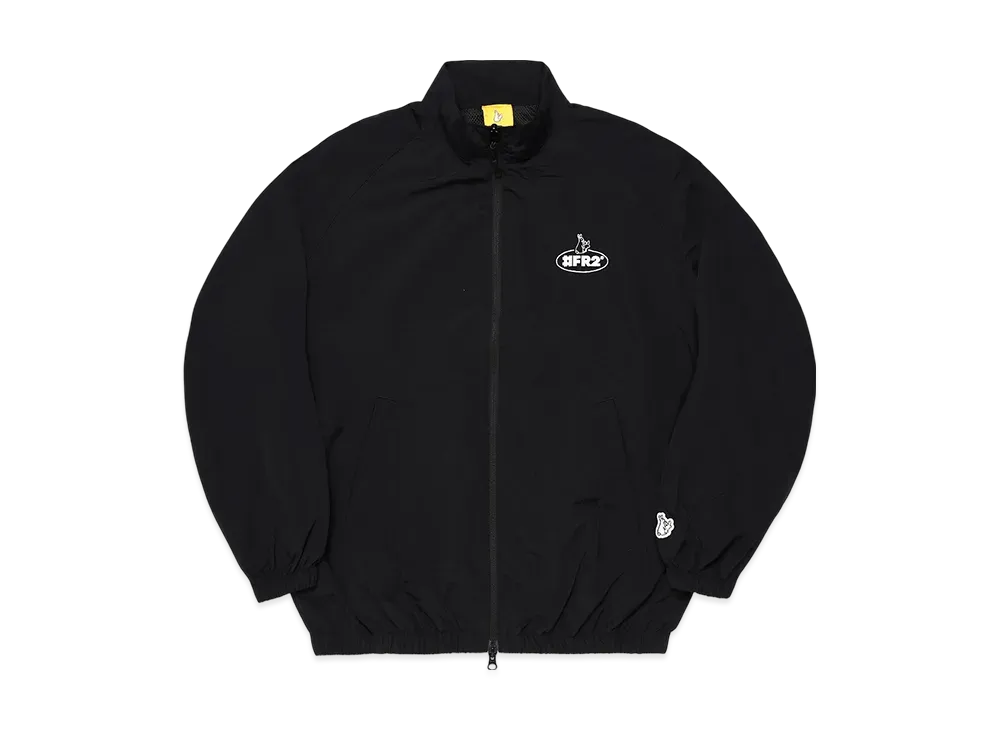 FR2 #FR2 Oval Icon Nylon Training Jacket "Black"