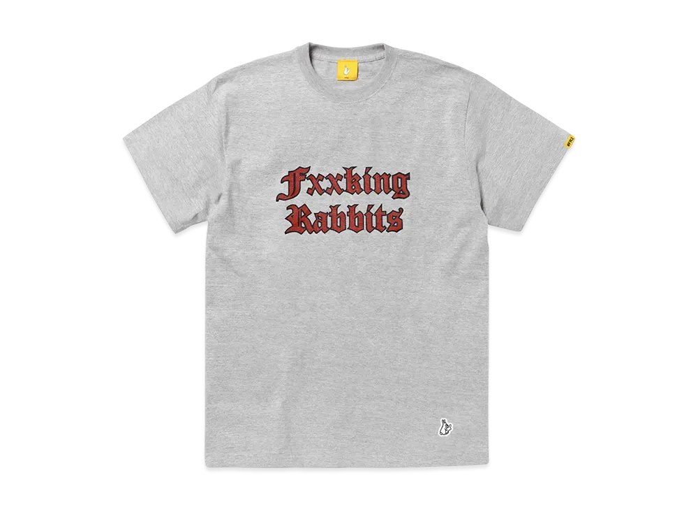 FR2 Fxxking Rabbits Logo T-Shirt "Ash"