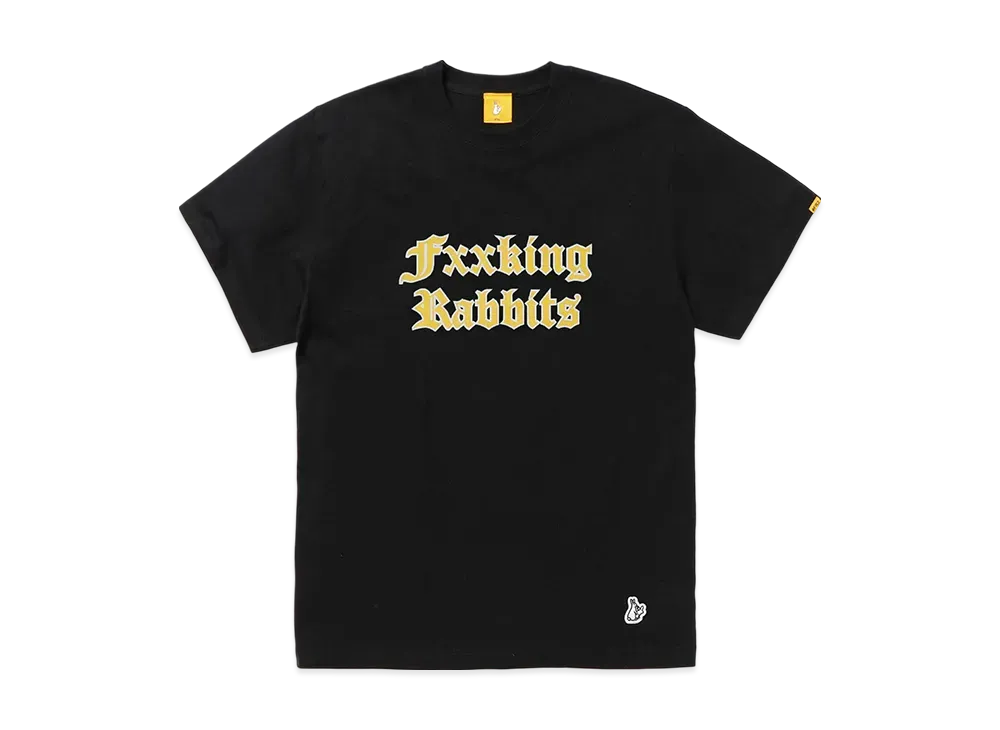 FR2 Fxxking Rabbits Logo T-Shirt "Black"