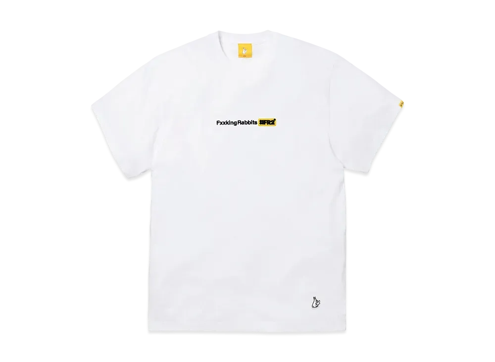 FR2 Fxxking Rabbits Logo T-shirt "White"