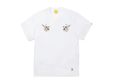FR2 Embroidery Souvenir T-shirt "White"