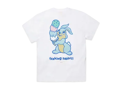 FR2 Rabbit Ice Cream T-Shirt "White"