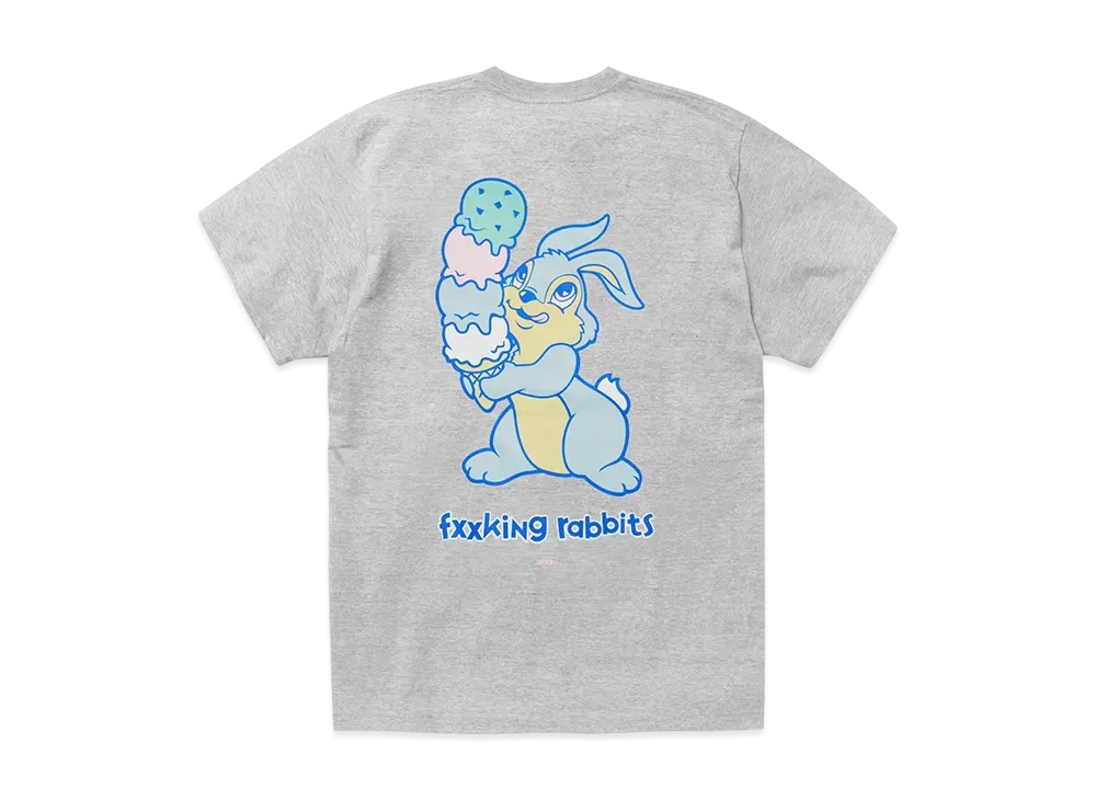 FR2 Rabbit Ice Cream T-Shirt "Ash"