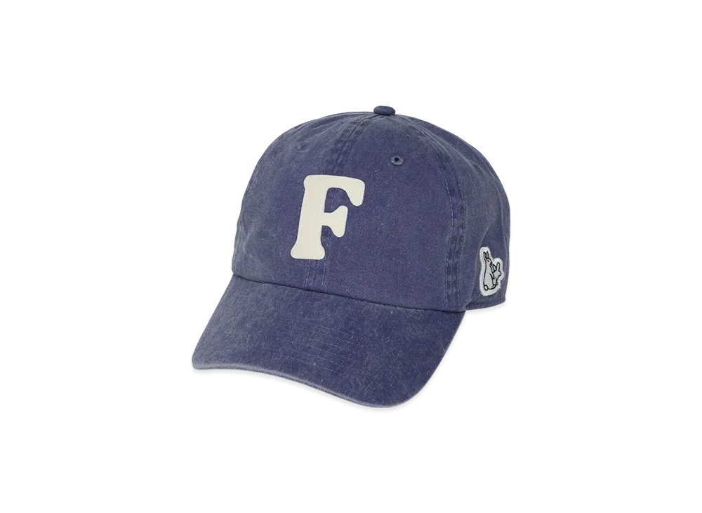 FR2 F Logo Garment Dye Cap "Blue"